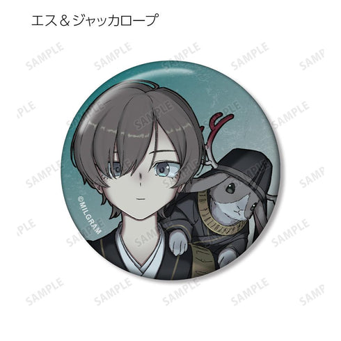 『MILGRAM -ミルグラム-』描き下ろし 4th Anniversary ver. トレーディング缶バッジ(単位/BOX)【202510再販】